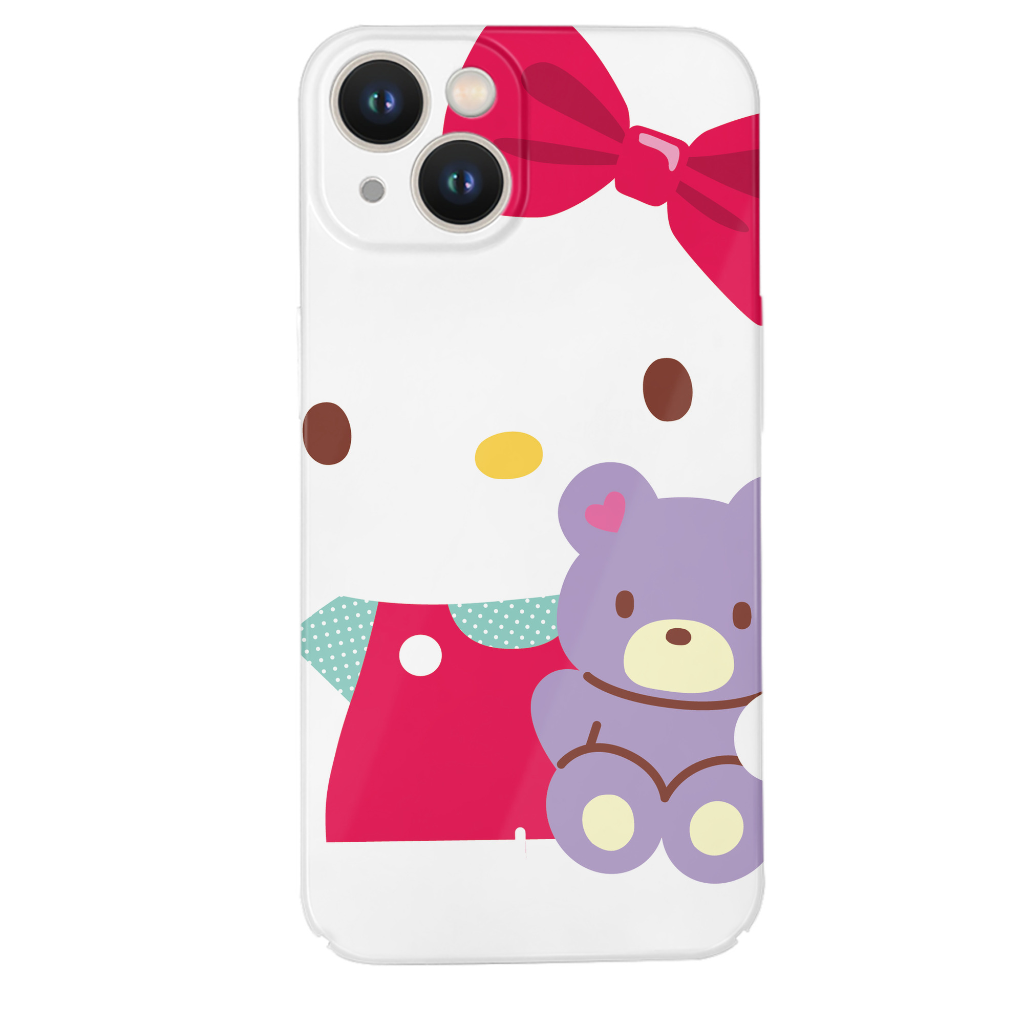 （画像用） Hello Kitty ハローキティ 【iPhone 14シリーズ対応】ハードケース